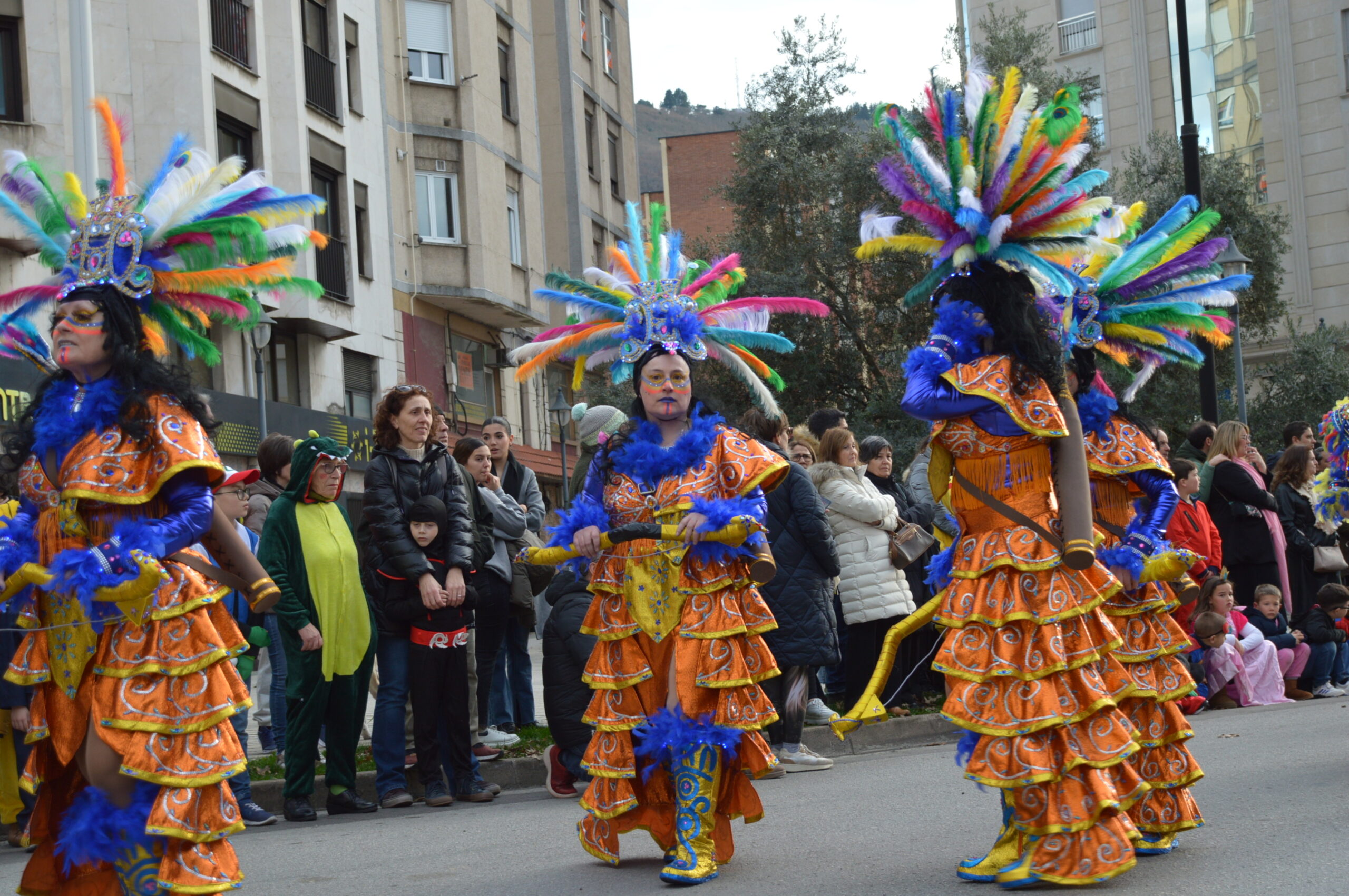 FOTOS | Carnaval Ponferrada 2025 | El tiempo respeta el tradicional desfile de disfraces 11