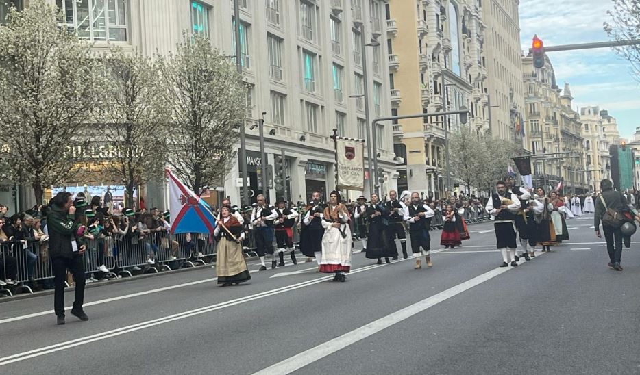 Templarios del Oza y los caballeros Bergidum Templi estarán en el desfile de San Patricio en Madrid 1