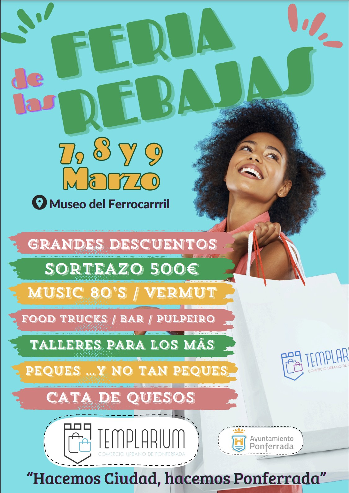 La Feria de las Rebajas organizada por Templarium se celebra este fin de semana en el Museo del Ferrocarril 3