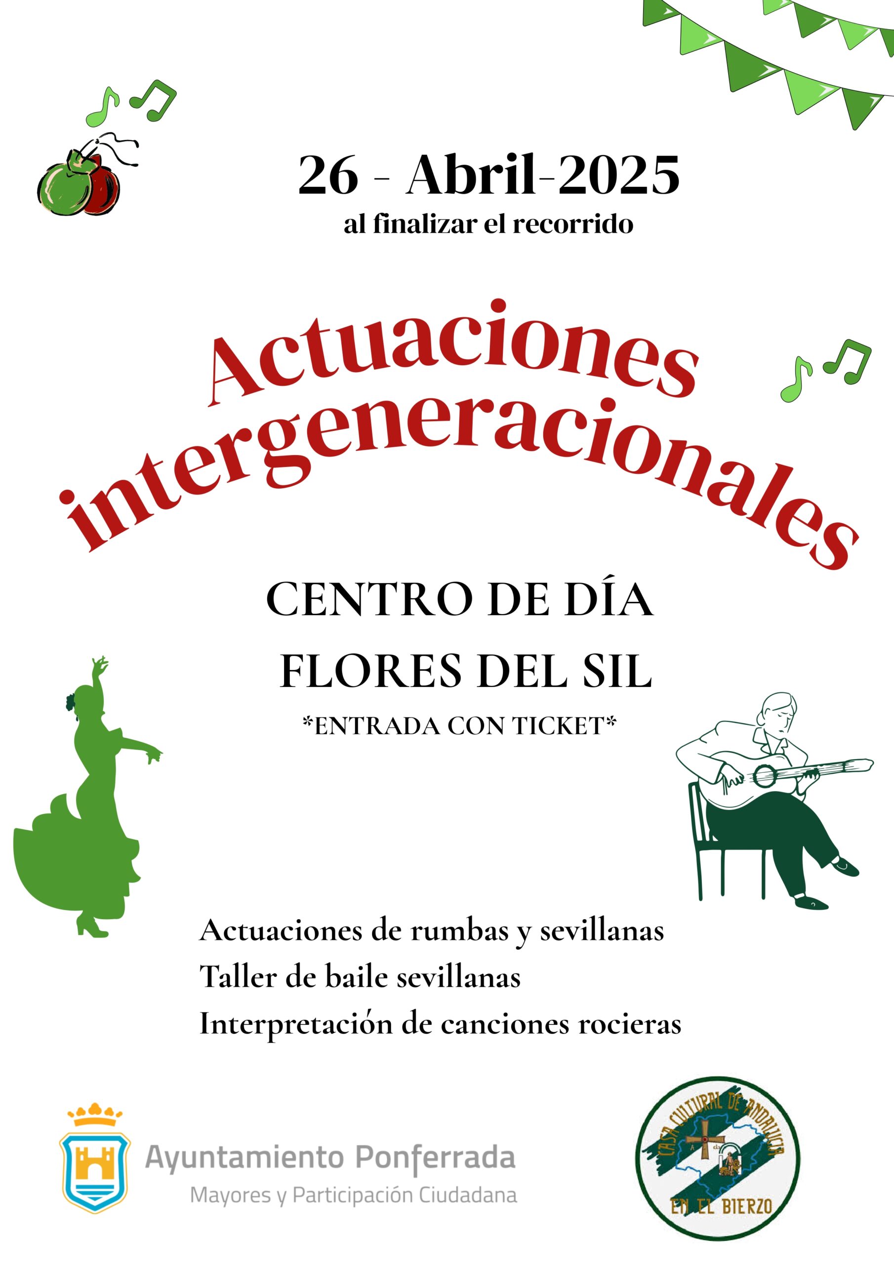 La Concejalía de Mayores celebra la Feria de Abril en Flores del Sil con desfile, música y talleres 3 La Concejalía de Mayores celebra la Feria de Abril en Flores del Sil con desfile, música y talleres 3