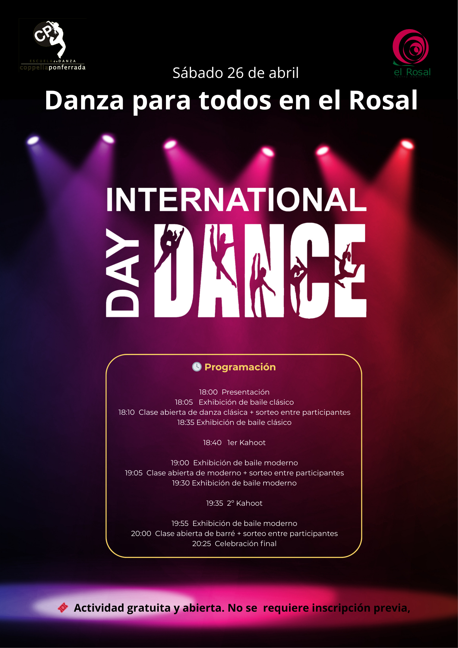 El Rosal celebra el Día Internacional de la Danza con una jornada llena de ritmo y diversión 2 El Rosal celebra el Día Internacional de la Danza con una jornada llena de ritmo y diversión 2