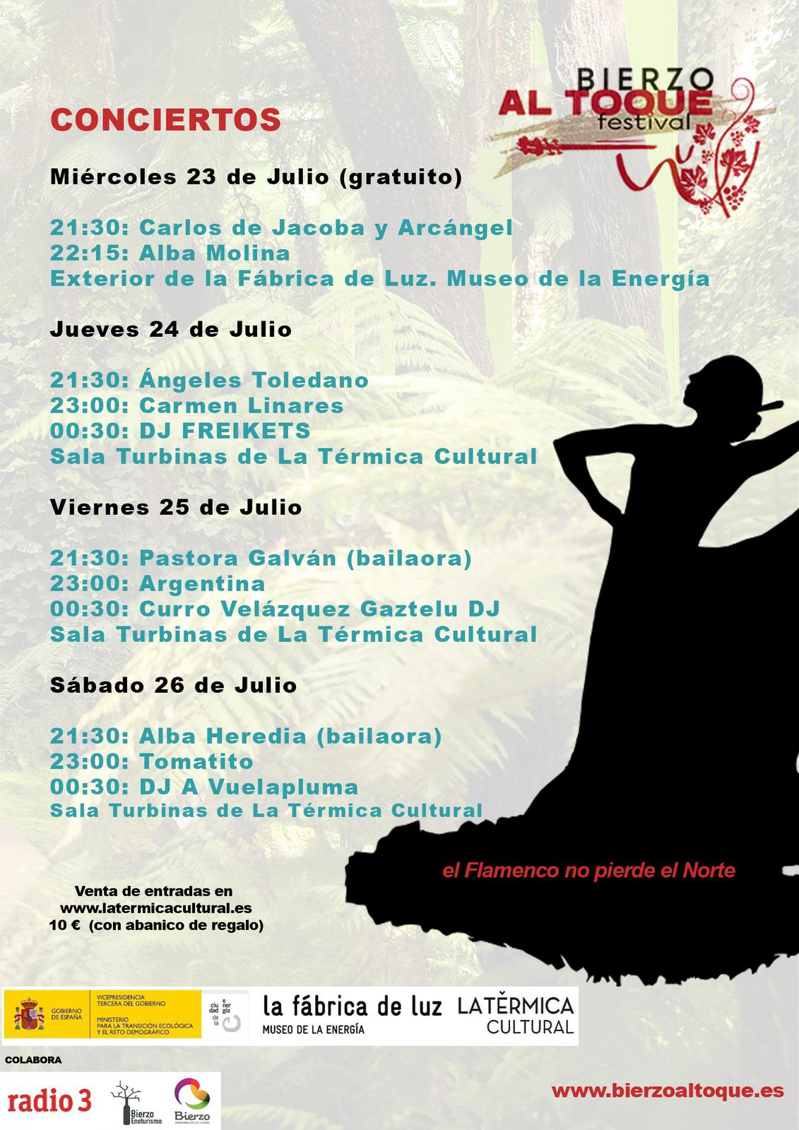 Bierzo al Toque consolida su crecimiento con una tercera edición repleta de estrellas del flamenco 2