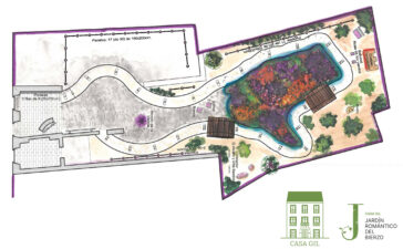 Conoce el Diseño del Jardín Romántico del Bierzo que abrirá al público el 1 de julio 2