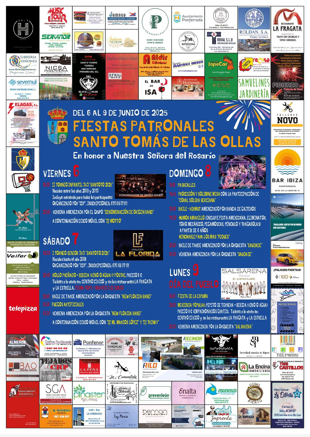 Santo Tomás de las Ollas celebra sus Fiestas Patronales del 6 al 9 de junio con música, deporte y tradición 2 Santo Tomás de las Ollas celebra sus Fiestas Patronales del 6 al 9 de junio con música, deporte y tradición 2