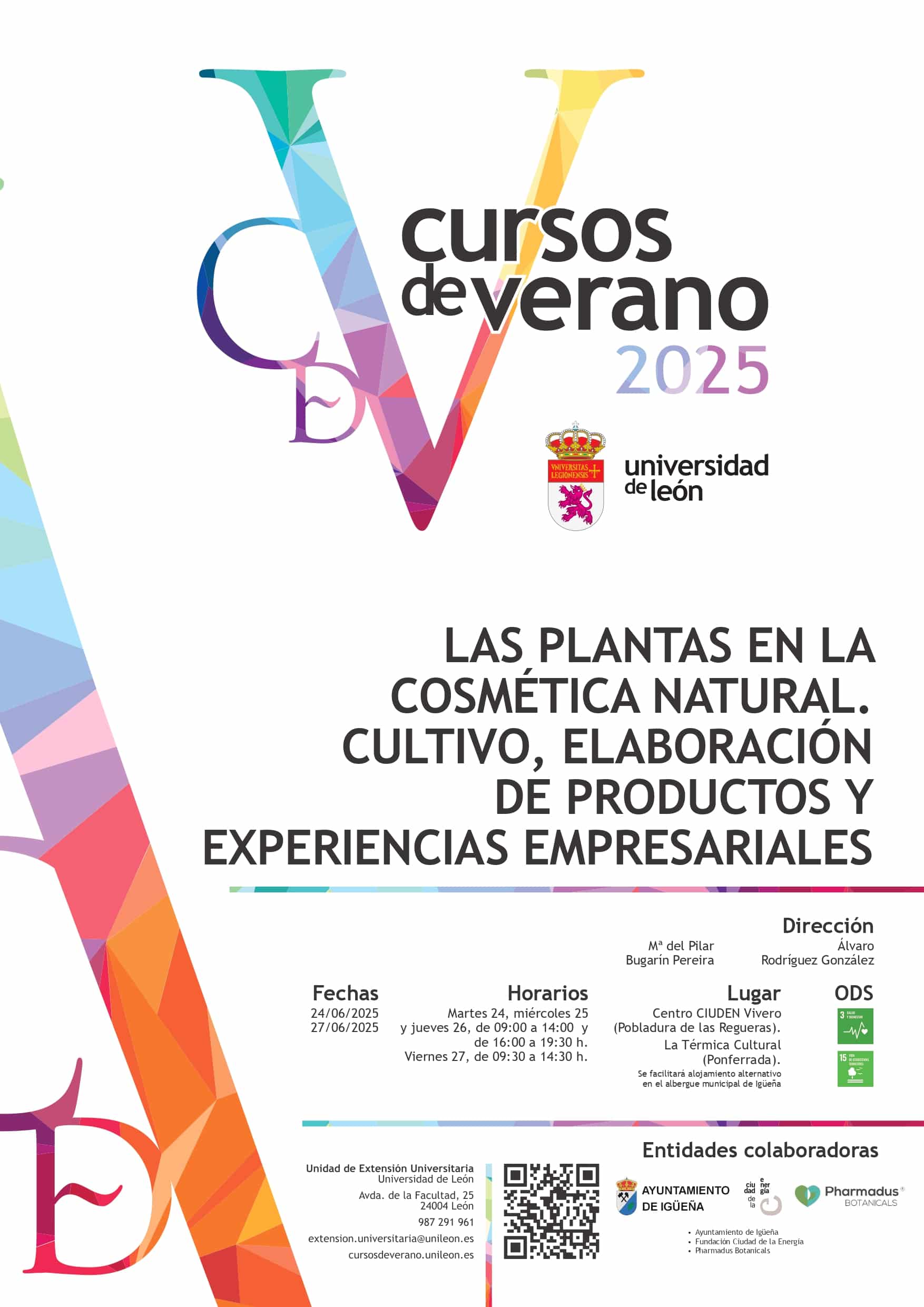 La ULE y CIUDEN organizan un curso de verano sobre plantas y cosmética natural en Pobladura de las Regueras 2