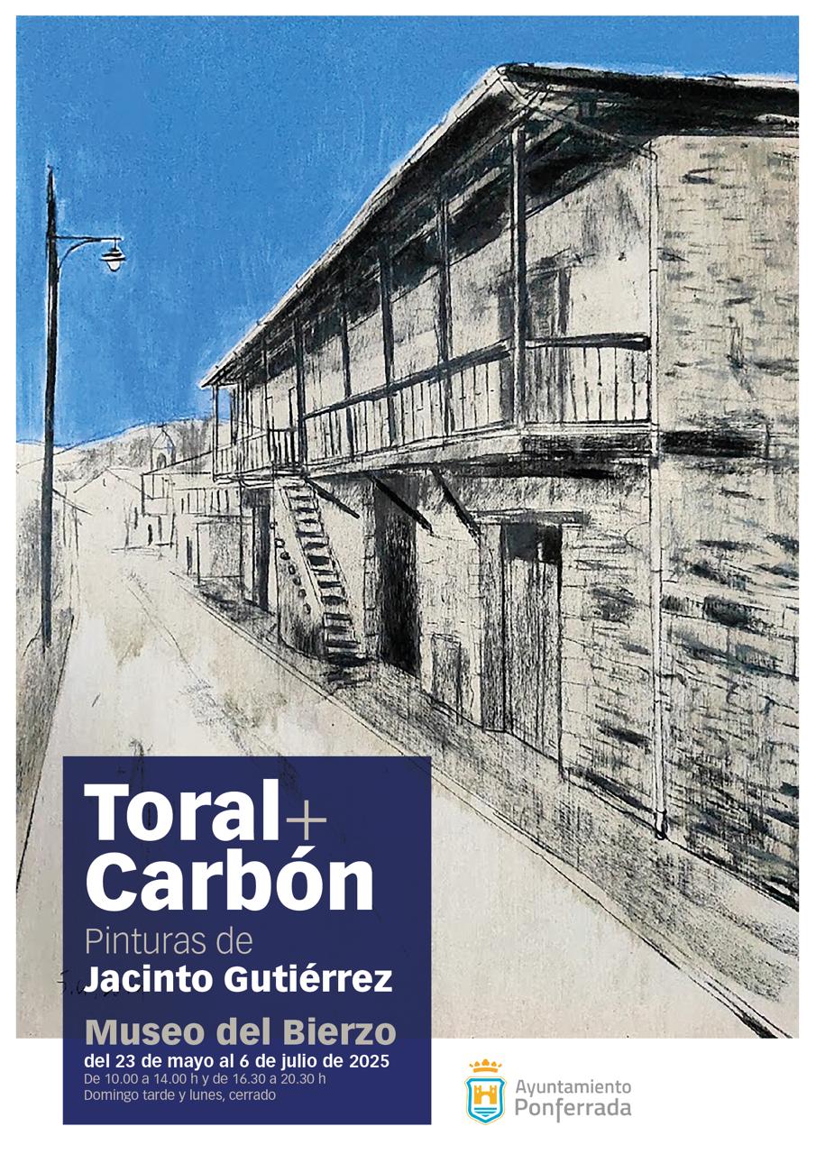 Ponferrada inaugura la exposición "Toral+Carbón" del artista Jacinto Gutiérrez en el Museo del Bierzo 2 Ponferrada inaugura la exposición "Toral+Carbón" del artista Jacinto Gutiérrez en el Museo del Bierzo 2