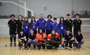 La SD Ponferradina Hockey arrasa en casa con dos victorias contundentes en el Sector Norte Infantil A 1