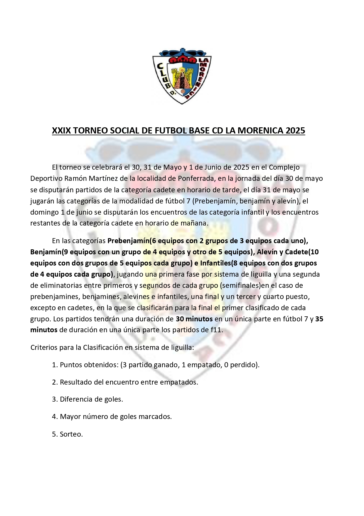 Ponferrada acoge este fin de semana la 29º edición del Torneo Social de Fútbol Base con la participación de 16 clubes 3