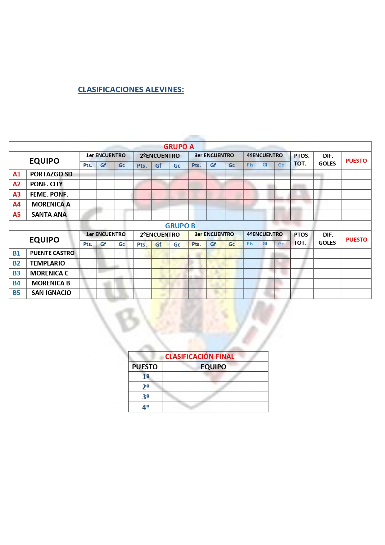 Ponferrada acoge este fin de semana la 29º edición del Torneo Social de Fútbol Base con la participación de 16 clubes 8