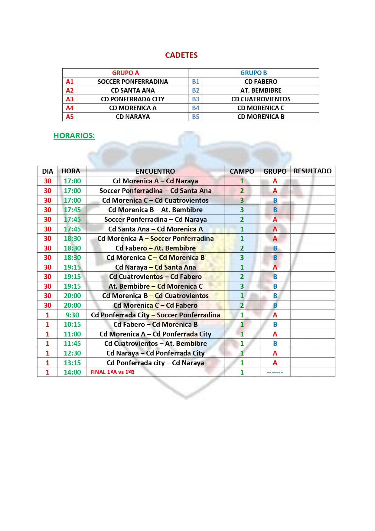 Ponferrada acoge este fin de semana la 29º edición del Torneo Social de Fútbol Base con la participación de 16 clubes 10