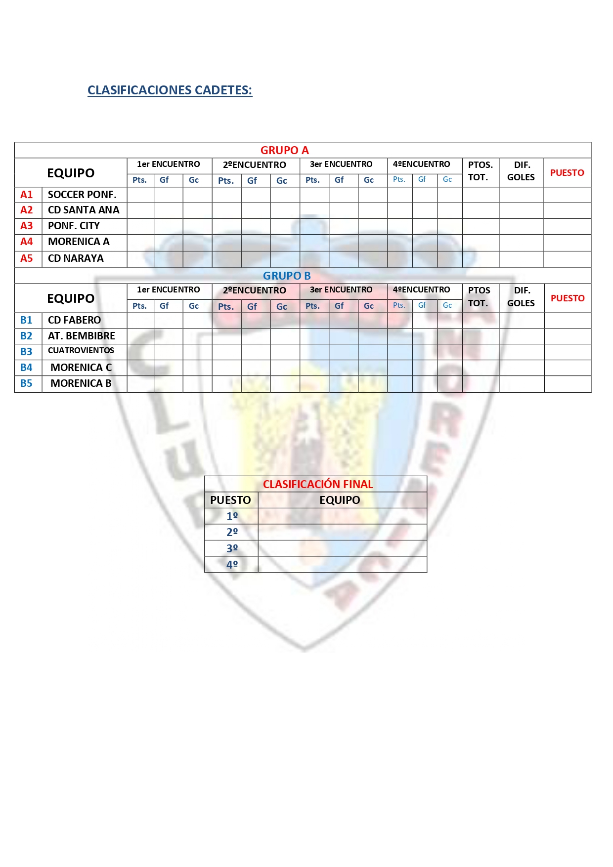 Ponferrada acoge este fin de semana la 29º edición del Torneo Social de Fútbol Base con la participación de 16 clubes 11