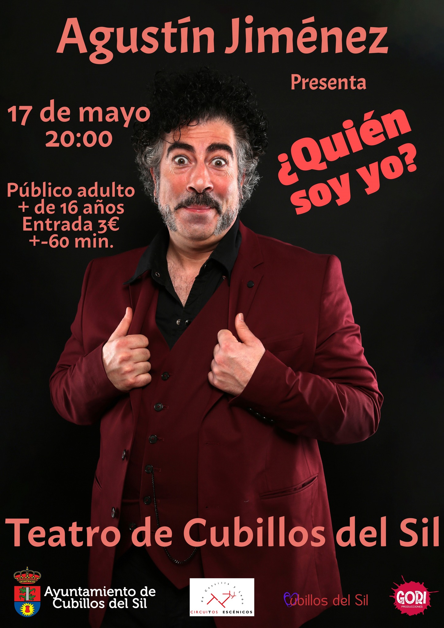 Agustín Jiménez presenta su espectáculo "¿Quién soy yo?" en Cubillos del Sil 2 Agustín Jiménez presenta su espectáculo "¿Quién soy yo?" en Cubillos del Sil 2