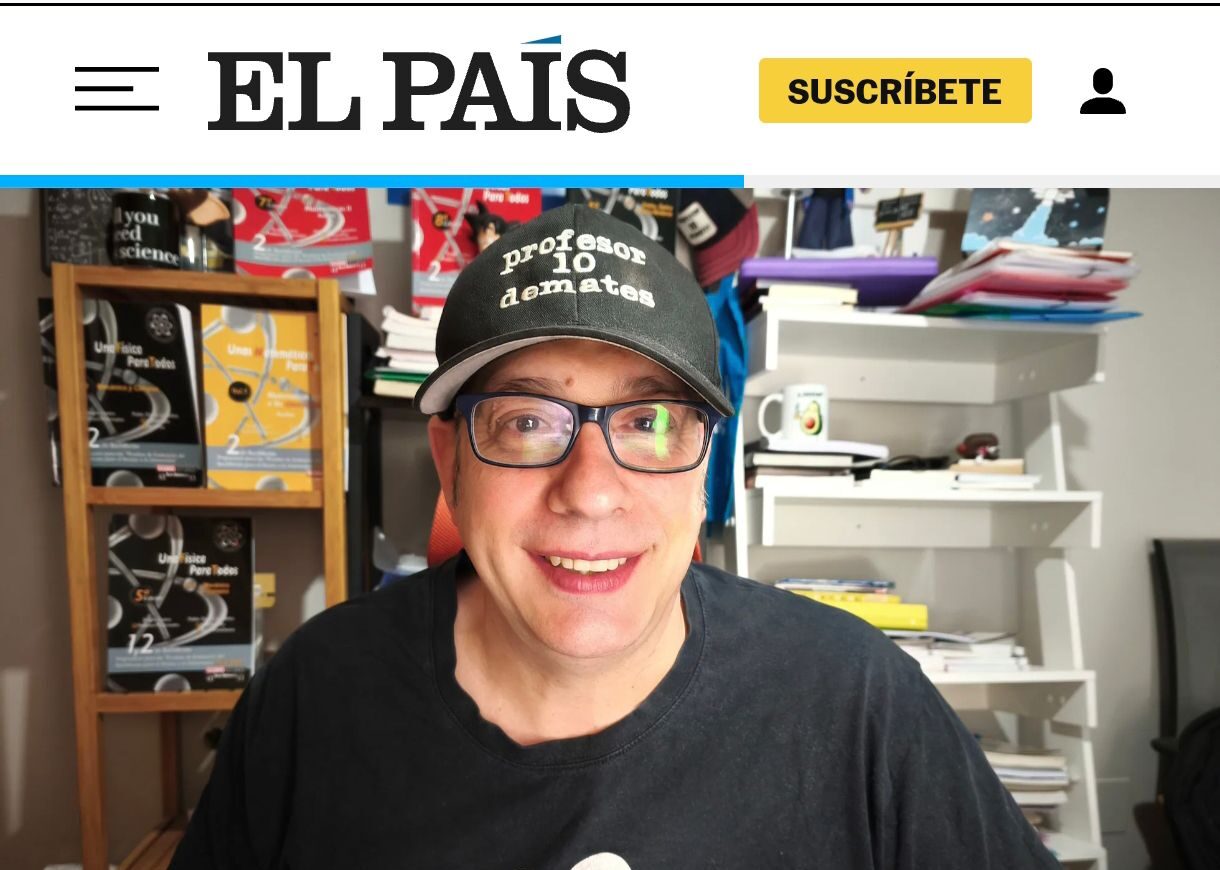 El País consulta al ponferradino Sergio Castro 'Profesor10demates' para conocer consejos sobre como afrontar la PAU 1
