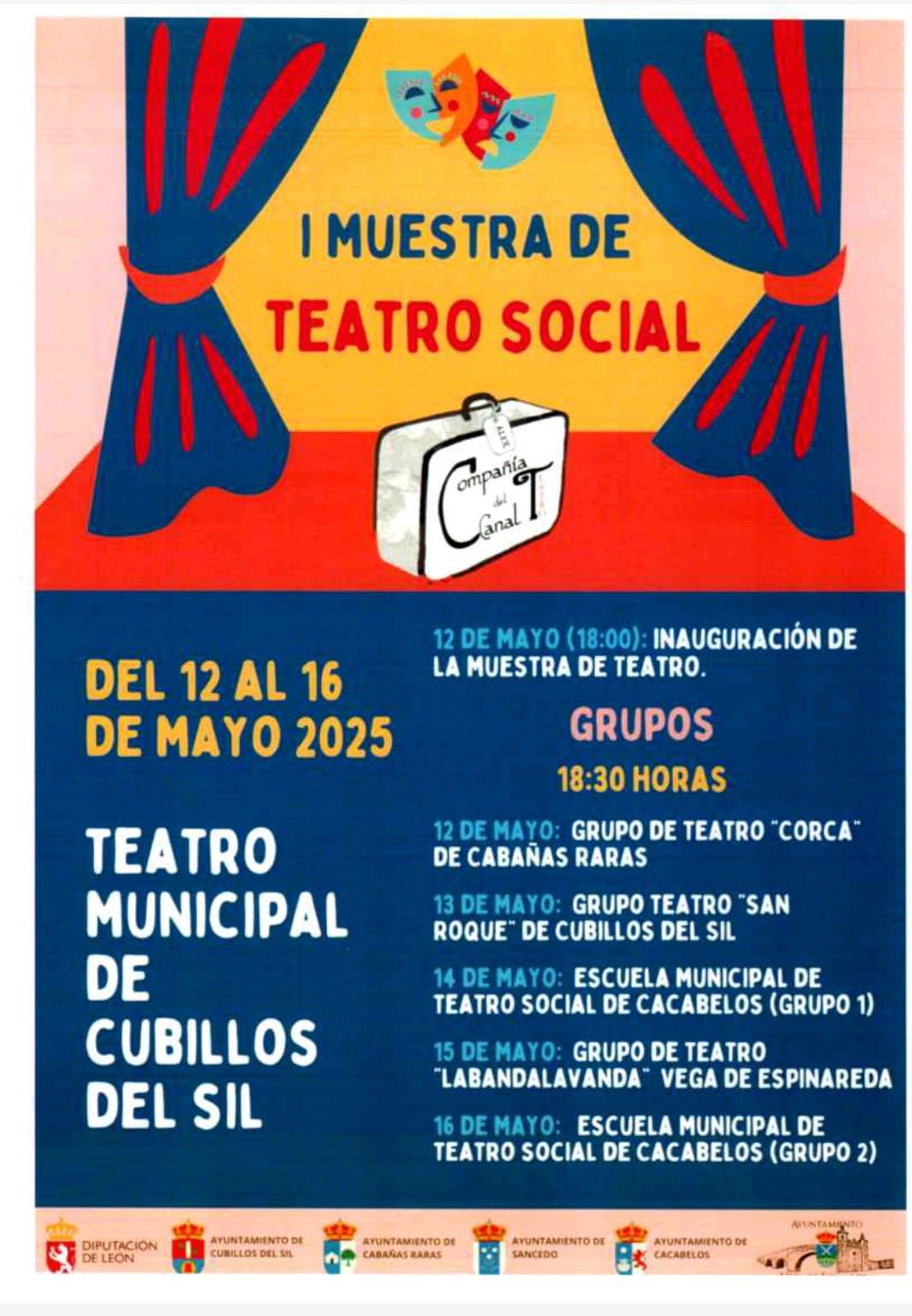 Cubillos del Sil organiza la I Muestra de Teatro Social : Una celebración del arte comunitario 2 Cubillos del Sil organiza la I Muestra de Teatro Social : Una celebración del arte comunitario 2