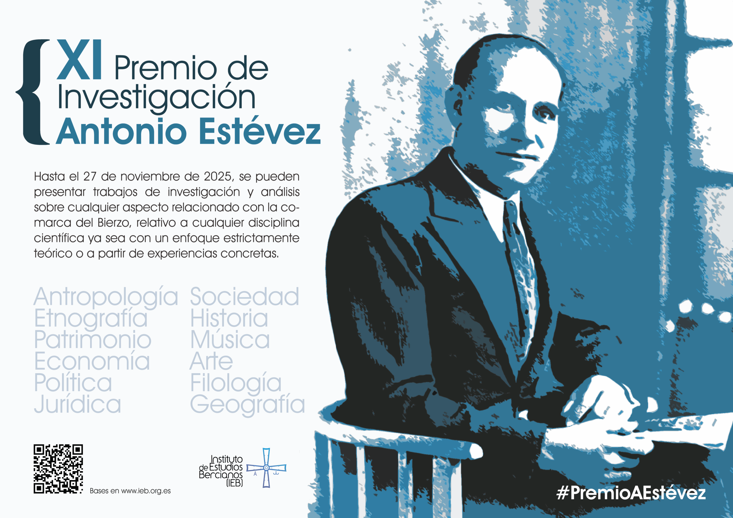 El IEB convoca una nueva edición del XI Premio de Investigación Antonio Estévez 1 El IEB convoca una nueva edición del XI Premio de Investigación Antonio Estévez 1