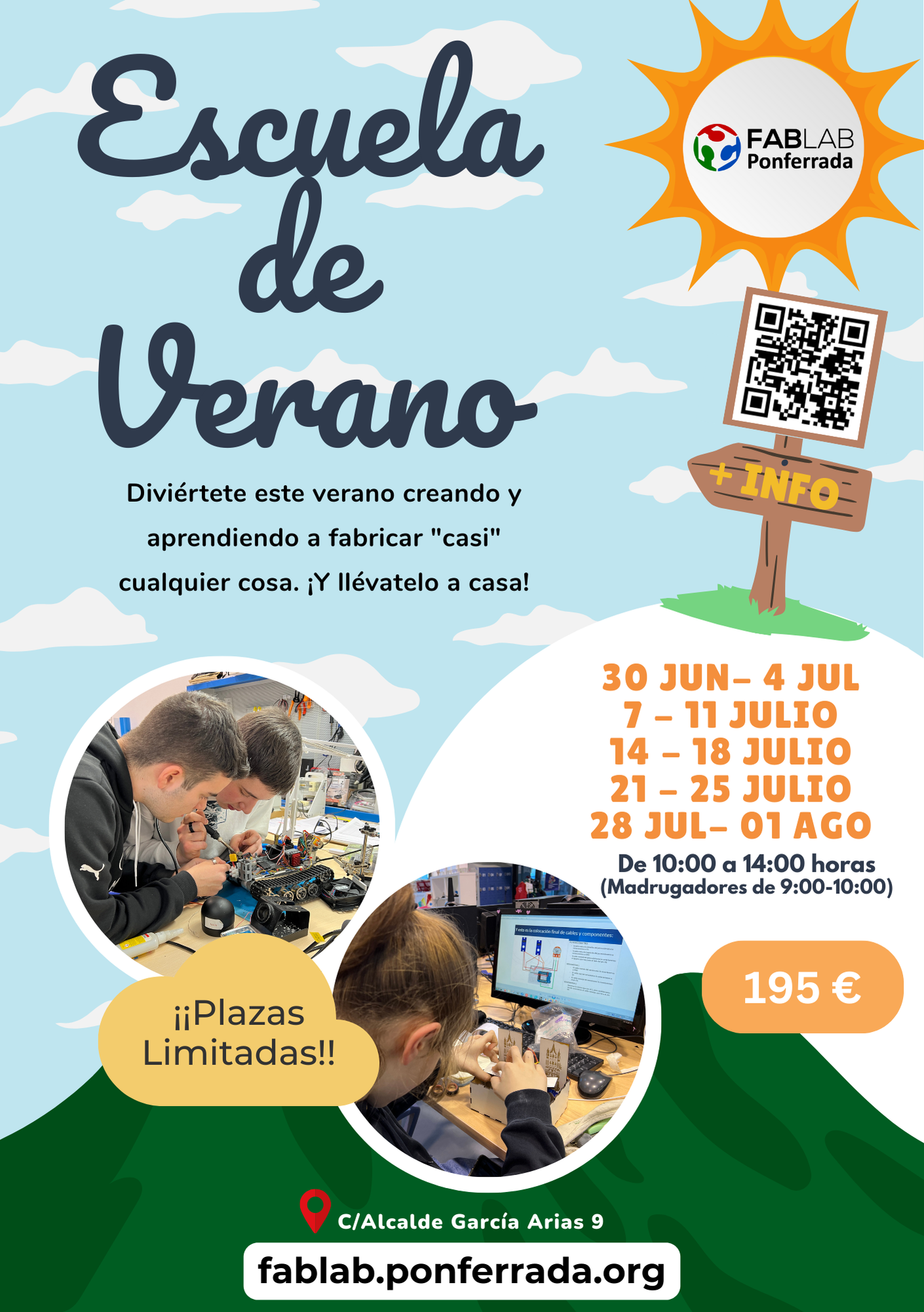 Taller de verano de Fab Lab Ponferrada: tecnología, creatividad y diversión para los más jóvenes 2 Taller de verano de Fab Lab Ponferrada: tecnología, creatividad y diversión para los más jóvenes 2