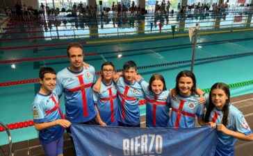 El Club Natación Bierzo brilla con seis medallas en el Campeonato de Castilla y León Alevín 2
