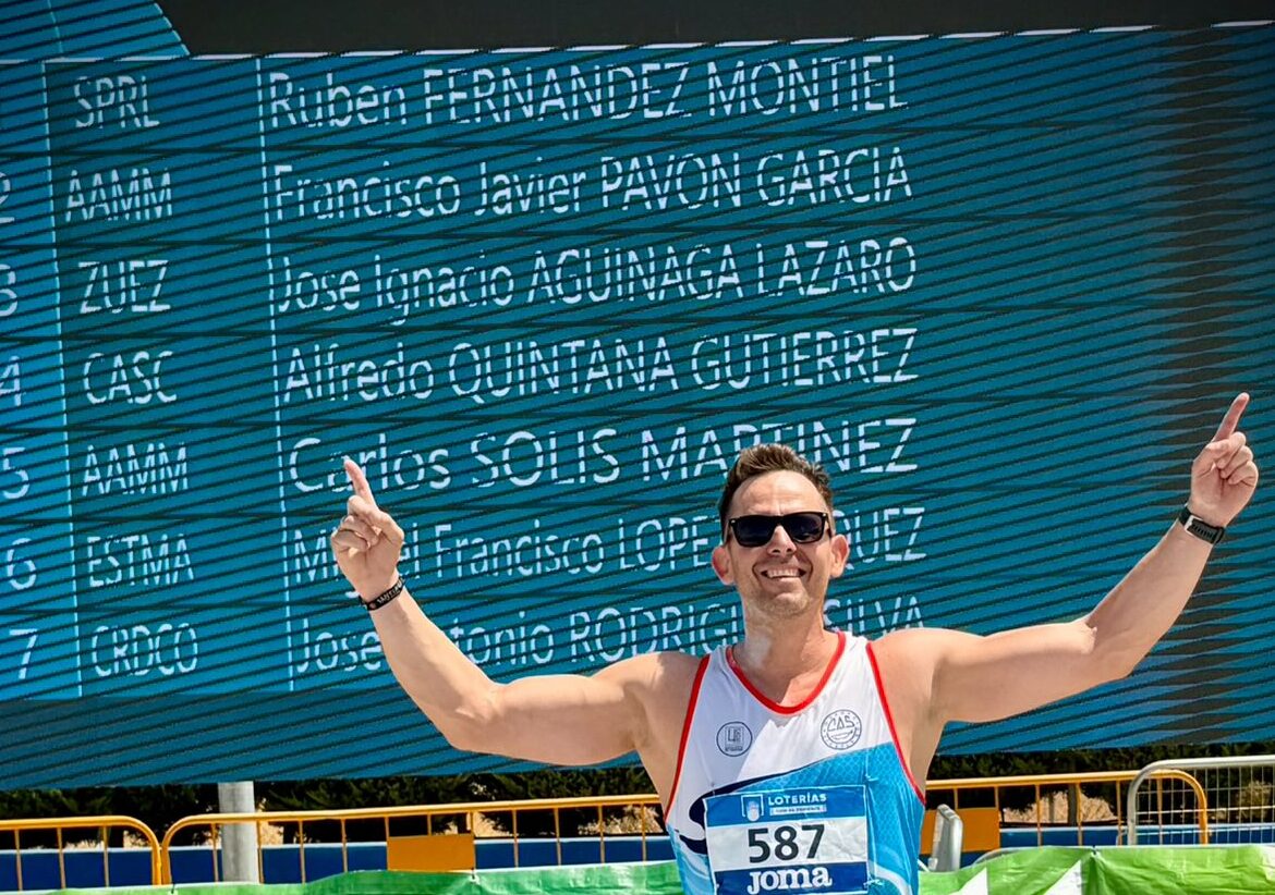 EL berciano Alfredo Quintana 4º clasificado en lanzamiento de peso en el Campeonato de España Master 1