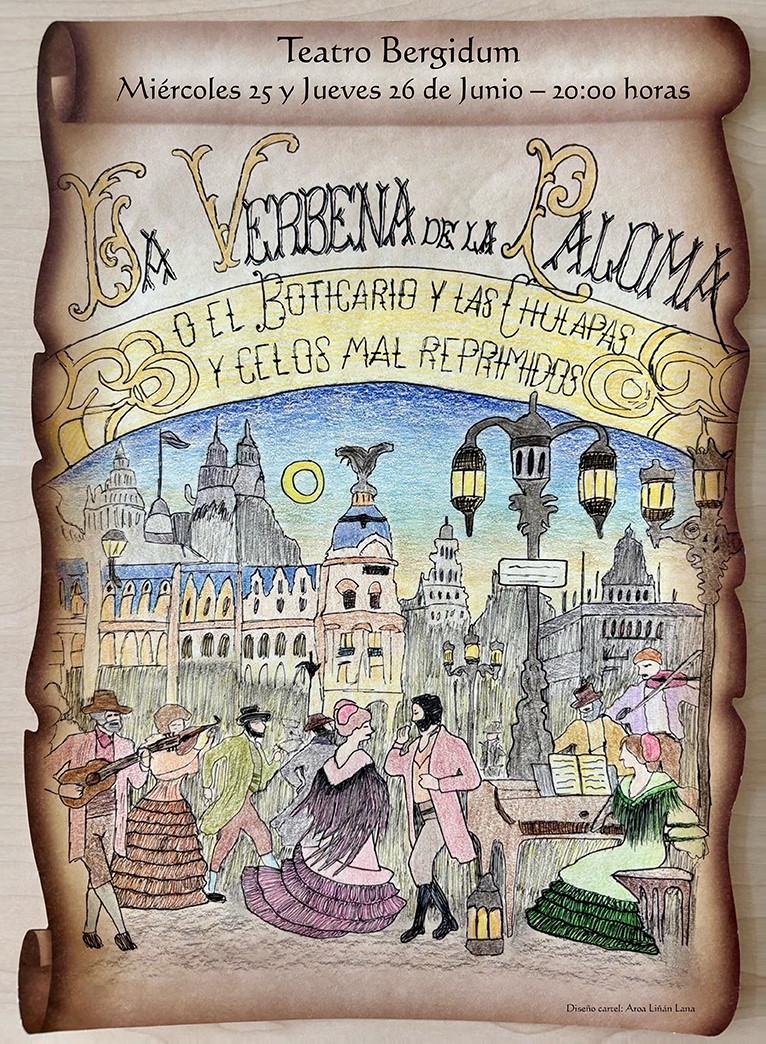 El Conservatorio Cristóbal Halffter lleva al Bergidum la zarzuela más popular: La verbena de la Paloma 2 El Conservatorio Cristóbal Halffter lleva al Bergidum la zarzuela más popular: La verbena de la Paloma 2