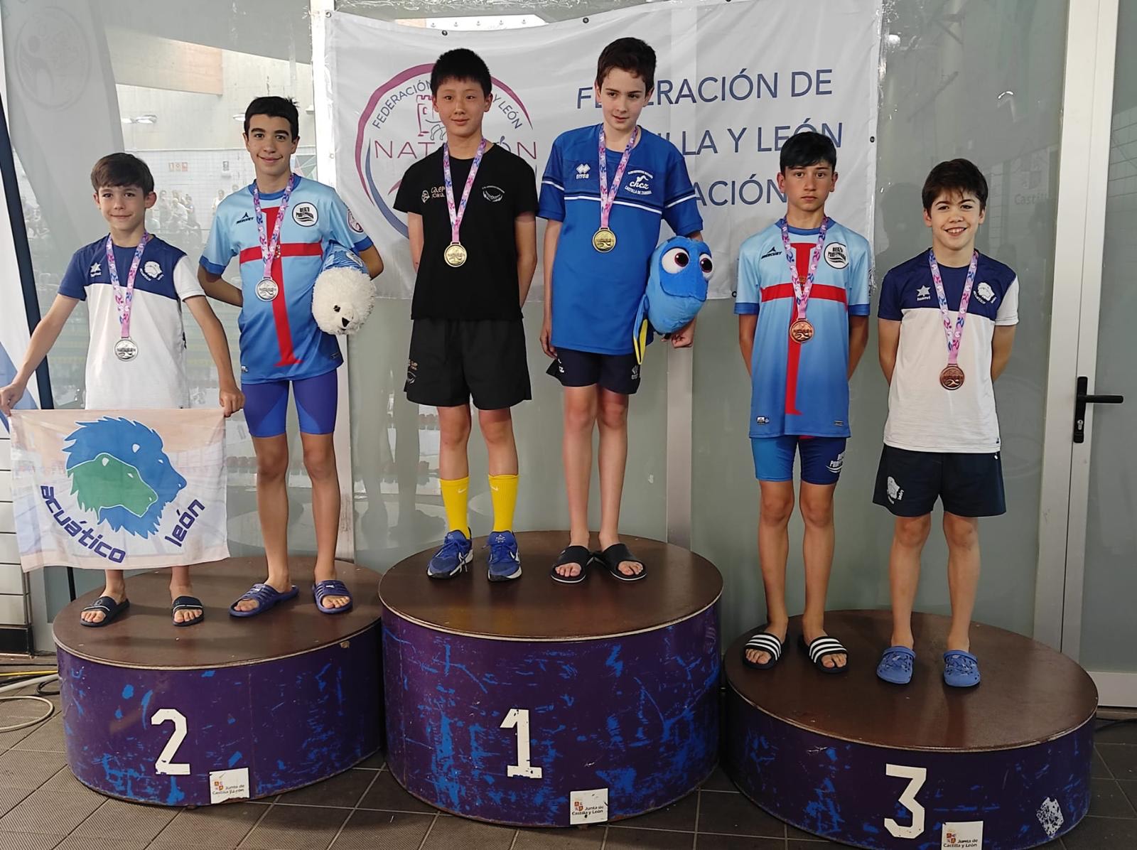 El Club Natación Bierzo brilla con seis medallas en el Campeonato de Castilla y León Alevín 3 El Club Natación Bierzo brilla con seis medallas en el Campeonato de Castilla y León Alevín 3