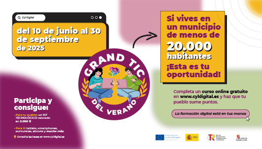La Junta lanza ‘El Grand TIC del verano’, un reto para llevar la formación digital a todos los rincones de Castilla y León 1