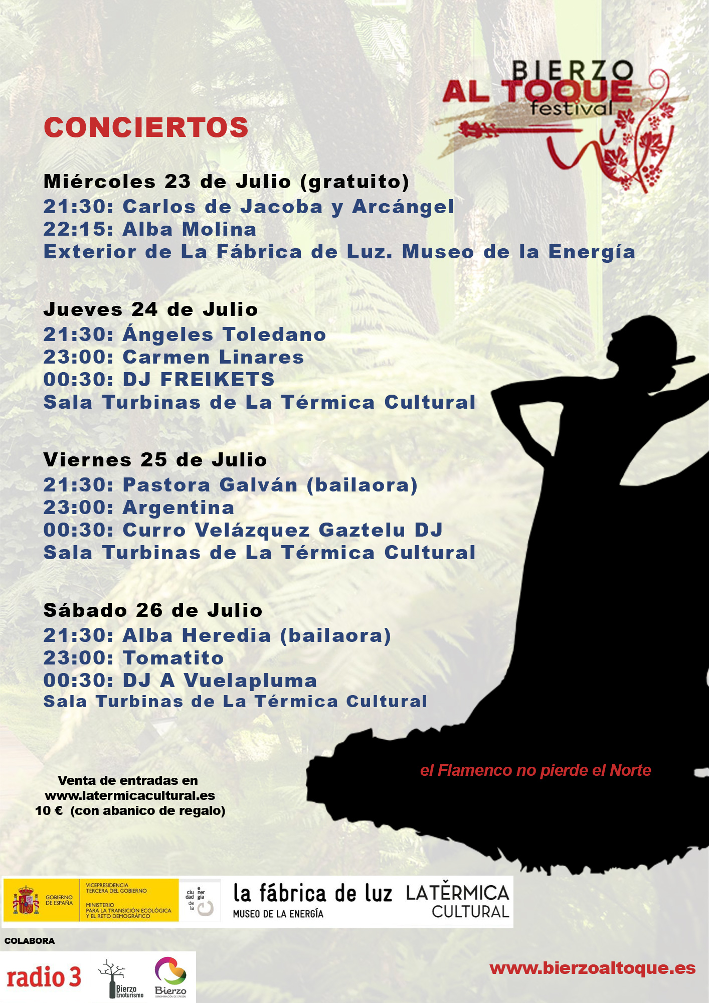 La Térmica Cultural se llena de duende: regresa el festival ‘El Bierzo al Toque’ con flamenco de altura 3 La Térmica Cultural se llena de duende: regresa el festival ‘El Bierzo al Toque’ con flamenco de altura 3