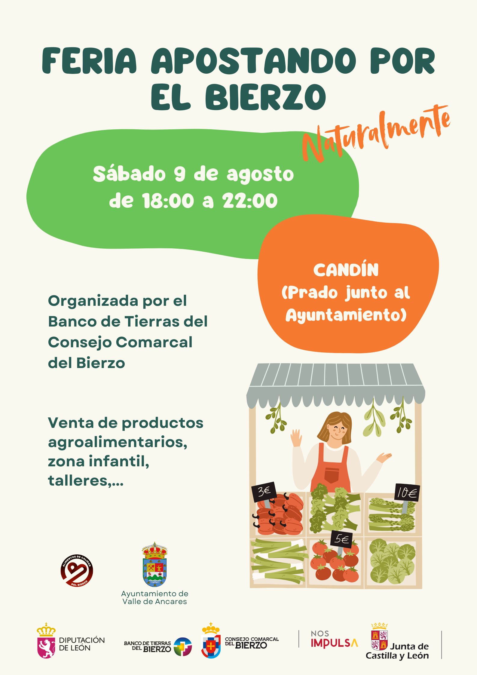 Las ferias 'Apostando por el Bierzo naturalmente inundará de productos km0 Carucedo, Castropodame y Candín 4 Las ferias 'Apostando por el Bierzo naturalmente inundará de productos km0 Carucedo, Castropodame y Candín 4