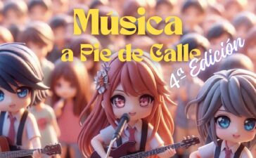 Llega la 4ª edición de 'Música a pie de Calle' La escuela municipal de música pondrá banda sonora al sábado 3
