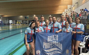 El Club Natación Bierzo Ponferrada brilla en el Open Máster de Castilla y León con múltiples medallas y récords 2