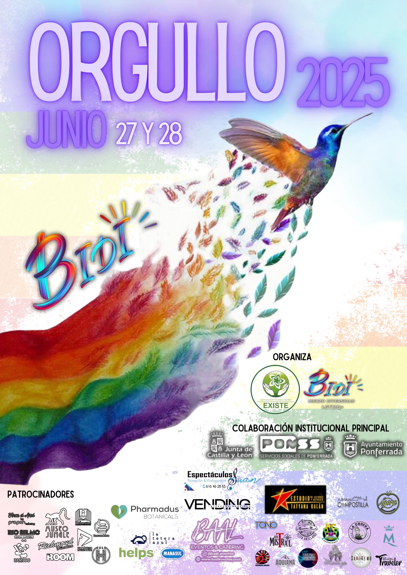 Ponferrada celebra el Día del Orgullo LGTBIQ+ con lectura de manifiesto y actividades reivindicativas 3 Ponferrada celebra el Día del Orgullo LGTBIQ+ con lectura de manifiesto y actividades reivindicativas 3