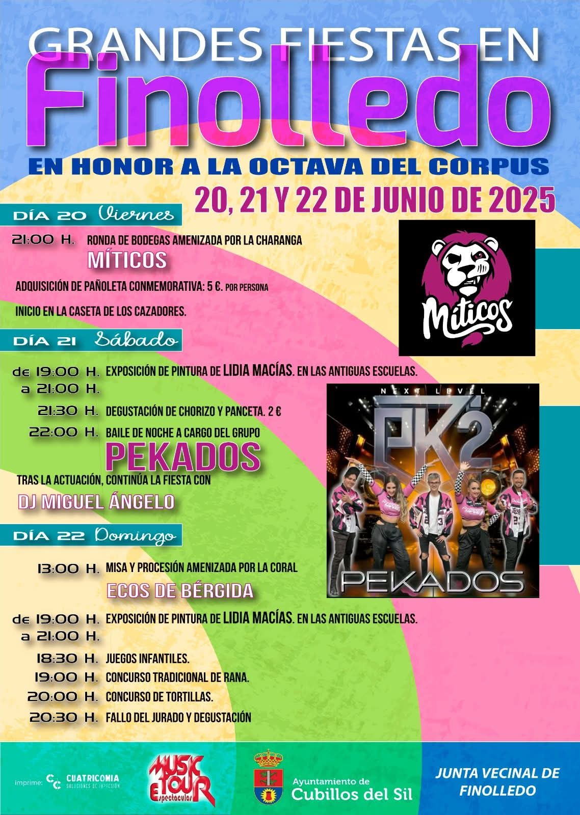 Grandes Fiestas en Finolledo en Honor a la Octava del Corpus del 20 al 22 de junio 2 Grandes Fiestas en Finolledo en Honor a la Octava del Corpus del 20 al 22 de junio 2