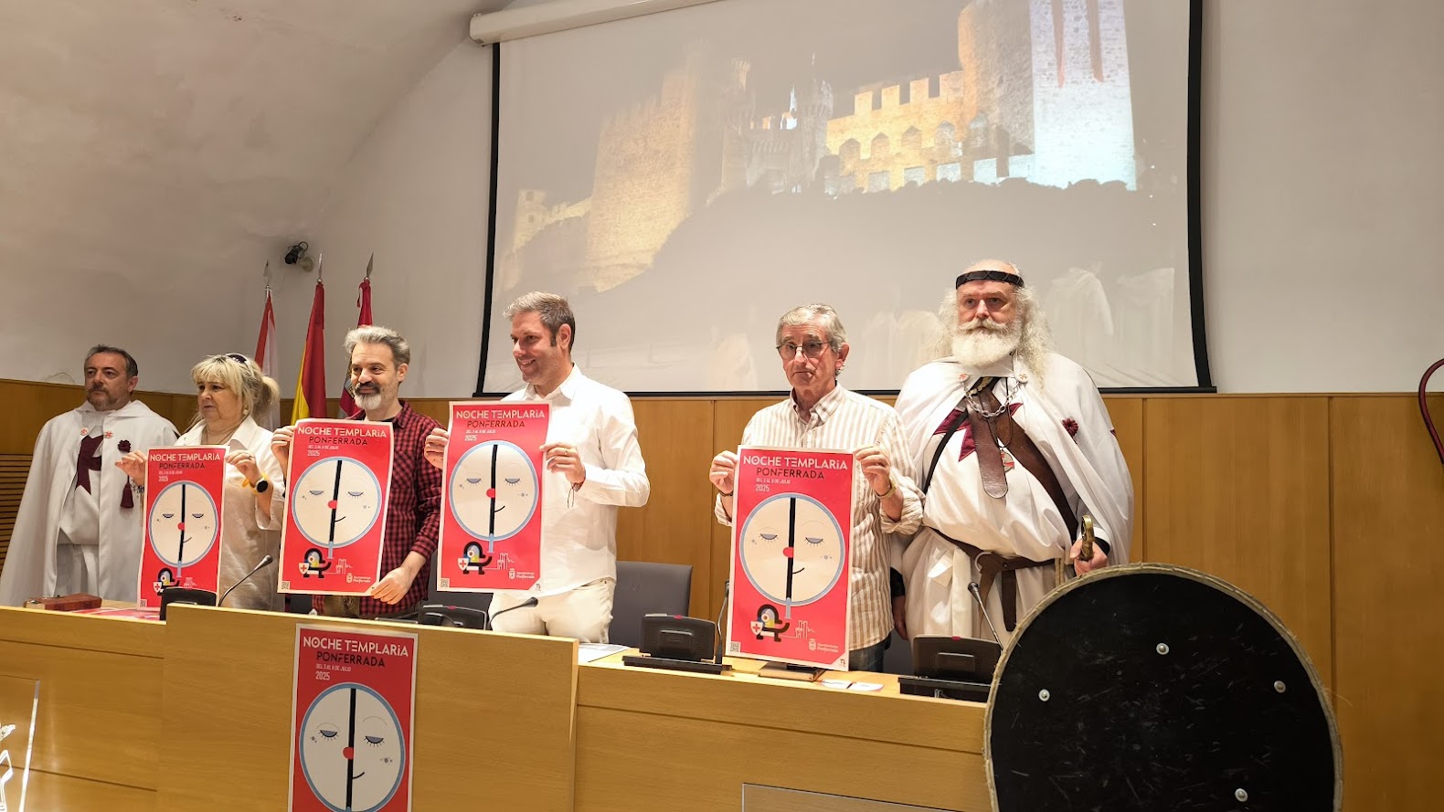 Ponferrada presenta un ambicioso programa para la Noche Templaria 2025 con más actividades y nuevas ubicaciones 1