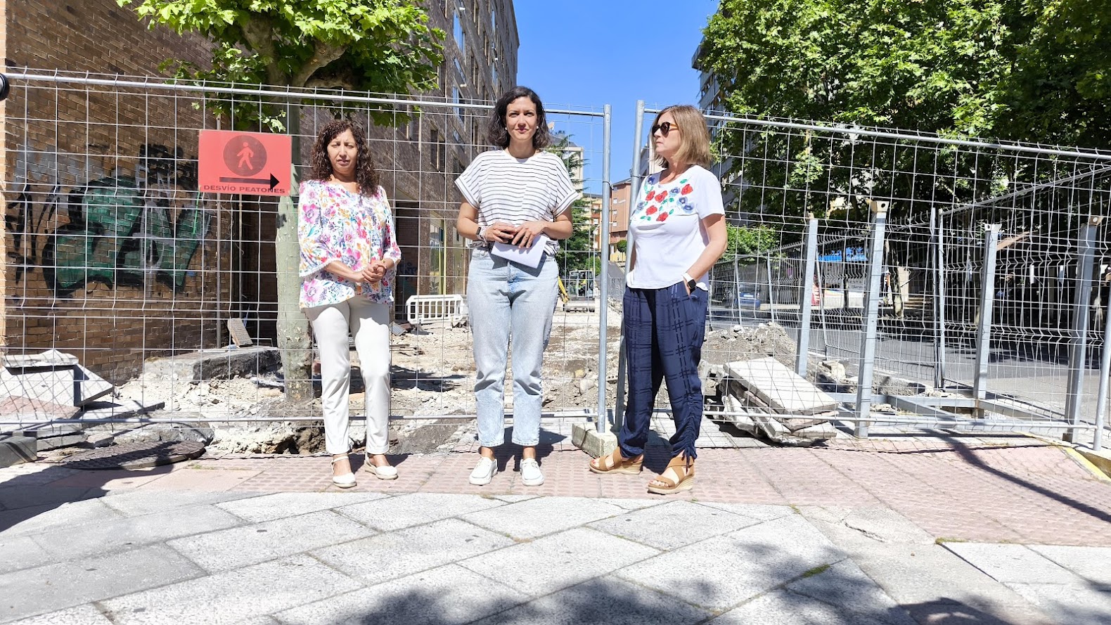Ponferrada inicia la renovación integral de la calle Vía Río de Ancares con una inversión de 112.000 euros 1