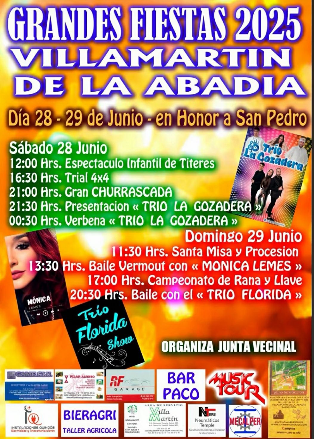 Villamartín de la Abadía celebra sus Grandes Fiestas 2025 en honor a San Pedro con un programa lleno de diversión 2 Villamartín de la Abadía celebra sus Grandes Fiestas 2025 en honor a San Pedro con un programa lleno de diversión 2