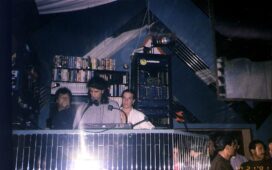 foto de los djs santi, petro y roberto