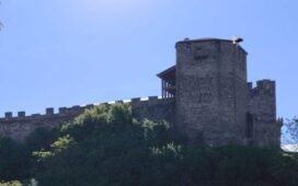 castillo desde puente ponferrada