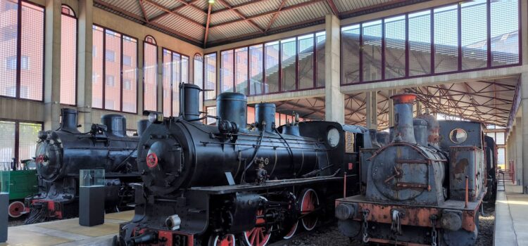 locomotoras museo ferrocarril ponferrada