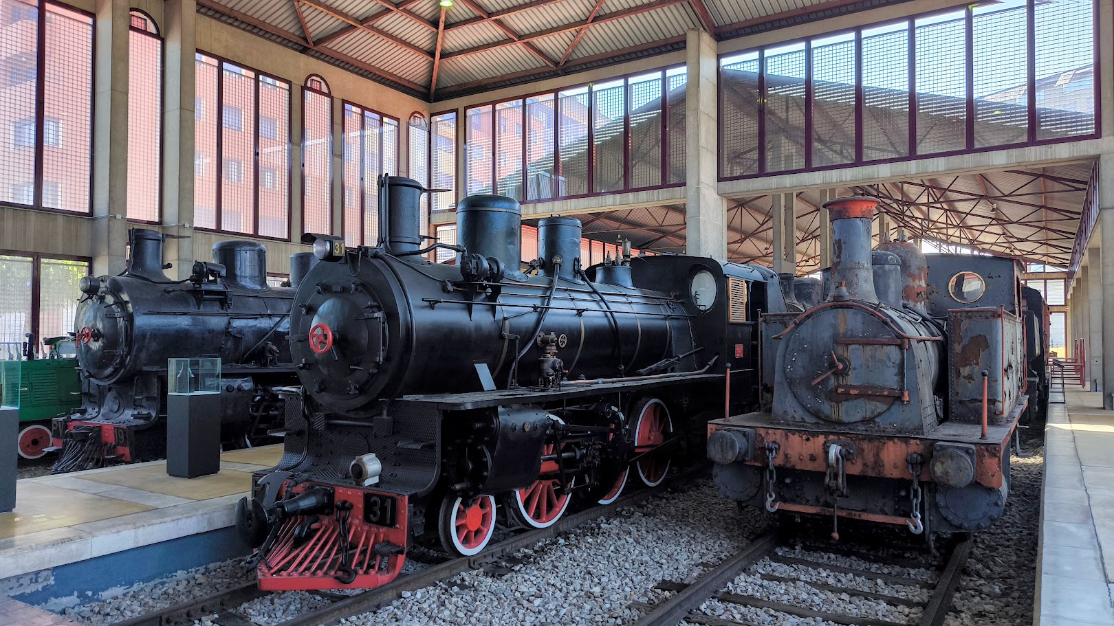 locomotoras museo ferrocarril ponferrada